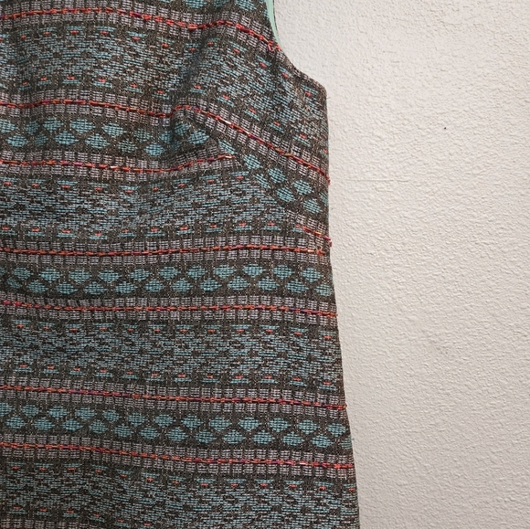 Adrianna Papell Multicolor Patterned Mini Dress - Picture 4 of 12